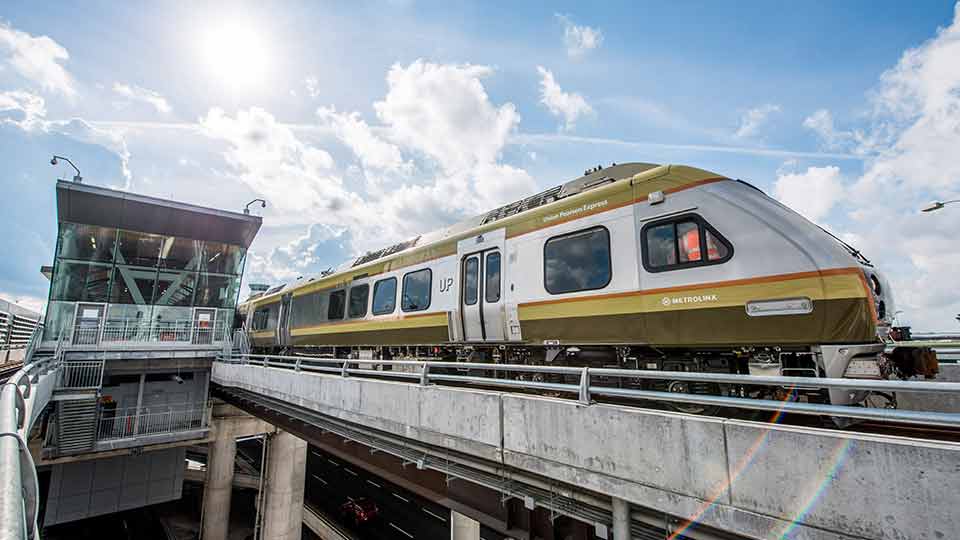 UP Express train