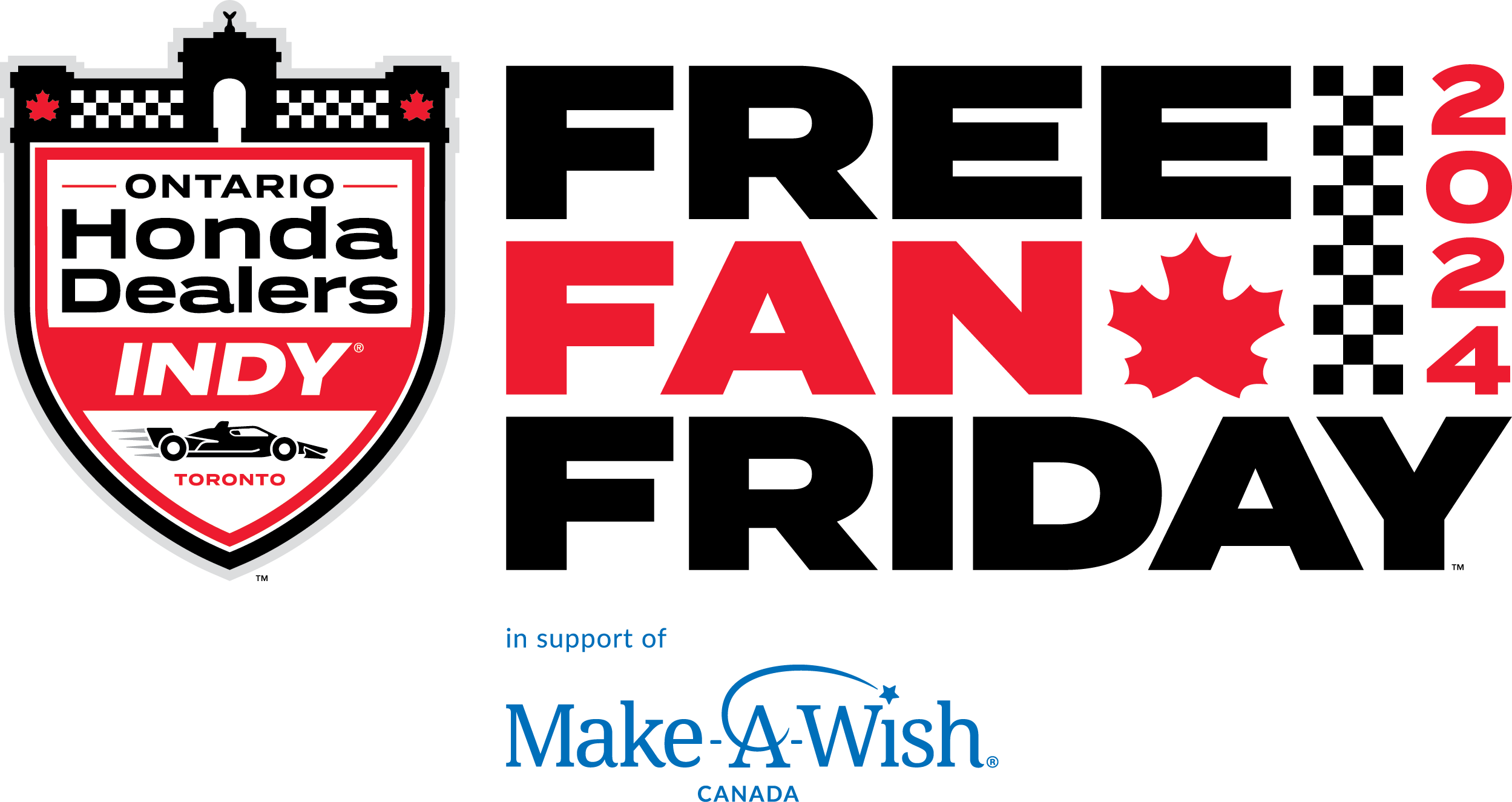 Your Ontario Honda Dealers Present Free Fan Friday in Support of Make-A-Wish® Canada Launches Action-Packed Toronto Race Weekend